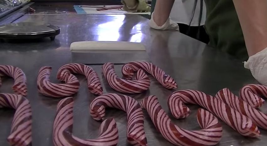 How Candy Canes Are Made by Hand
